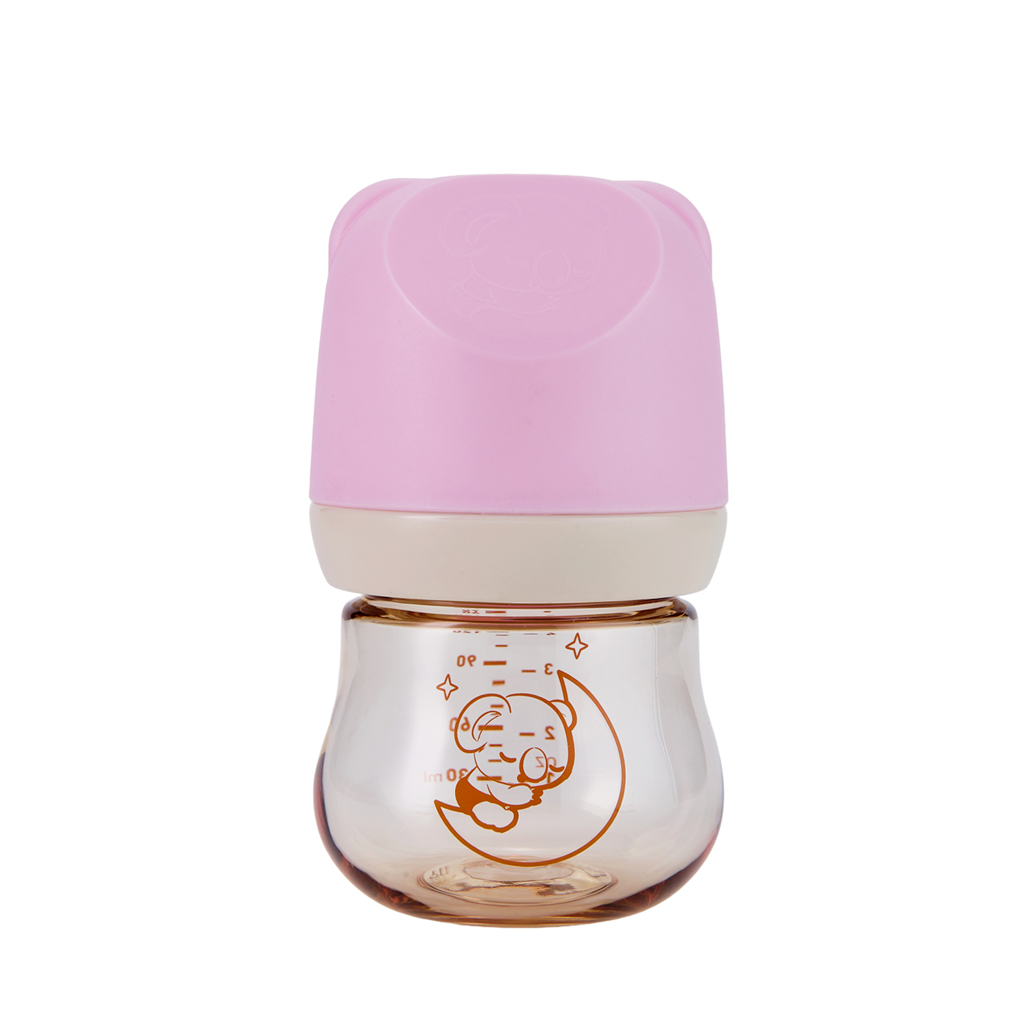 Aiwibi New Born Safety Soft Silicone Baby Feeding Bottle - 120ml