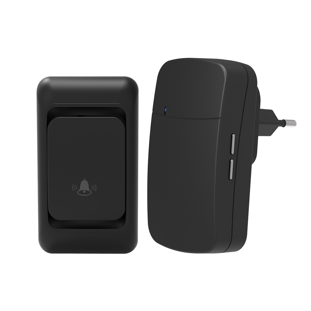 Outdoor Wireless Doorbell Waterproof House Chime Kit 300M Remote EU UK US Plug Home Garden Remote Welcome My Melody Door Bell Bles Online DZ-38A-21