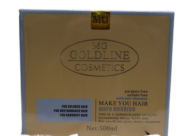 MG goldline cosmetic paraben free sulfate free 500ml