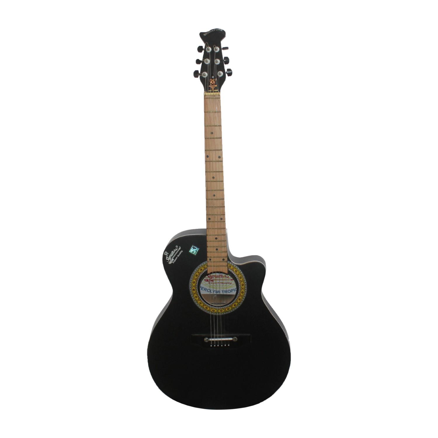 Signature Black Small Venus Acoustic Guitar
