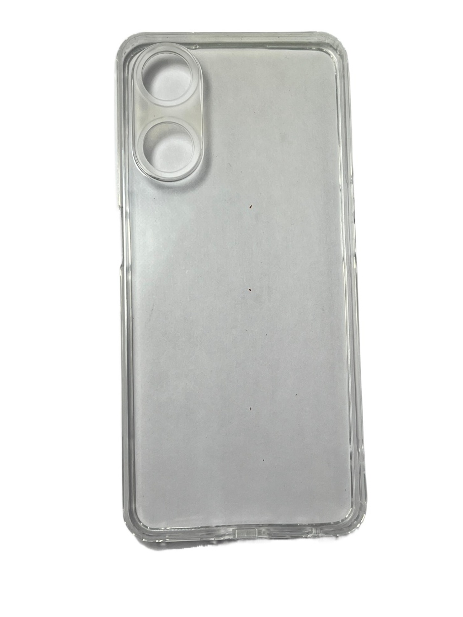 Oppo A58 Clear Transparent Shockproof Soft Tpu Cover Case