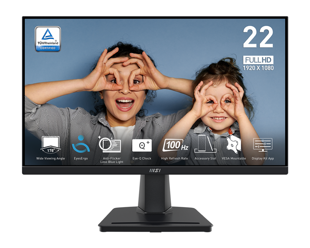 MSI PRO MP225V 22" Business Productivity Monitor