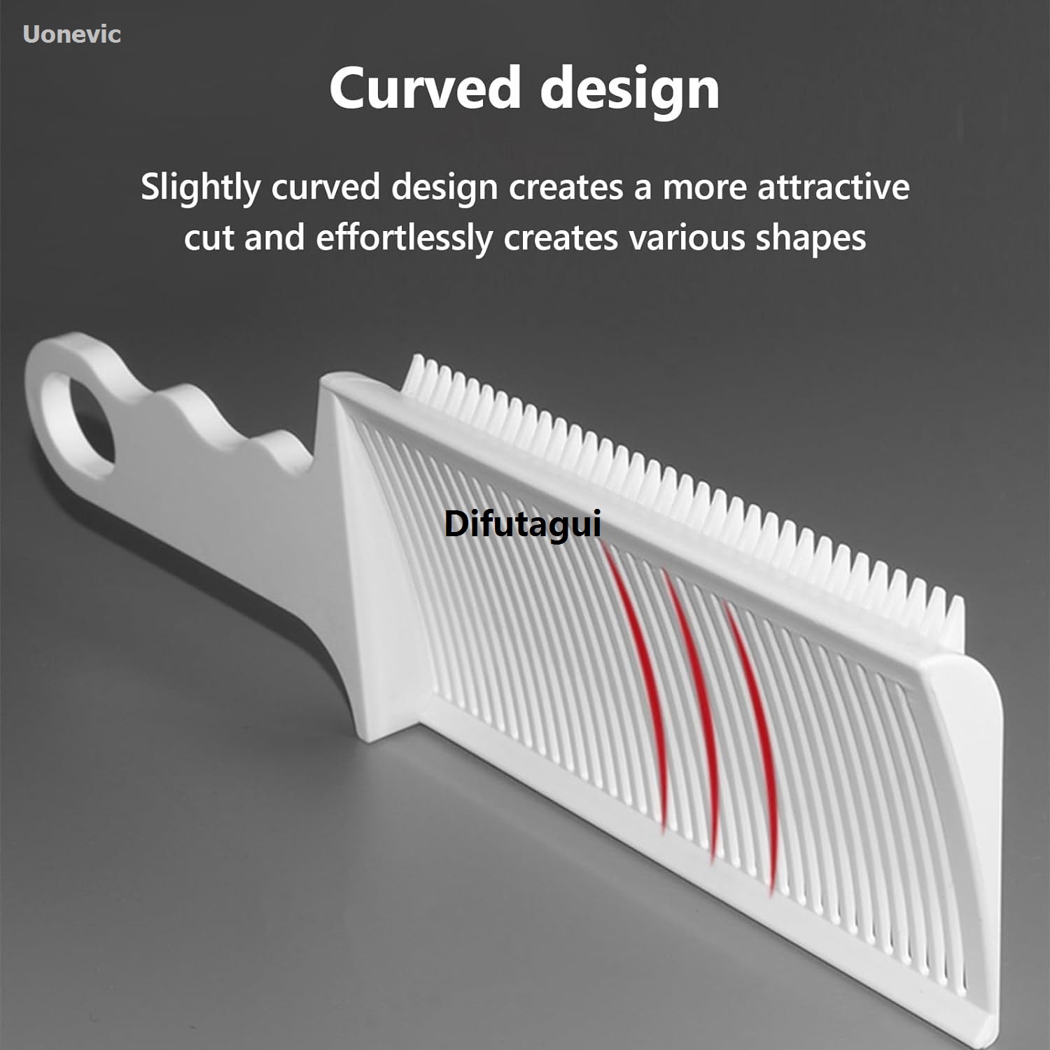 Difutagui Line positioning flat top grooming men's curly professional barber Profesional Luxury hair stylist heat-resistant comb salon home tools supplies