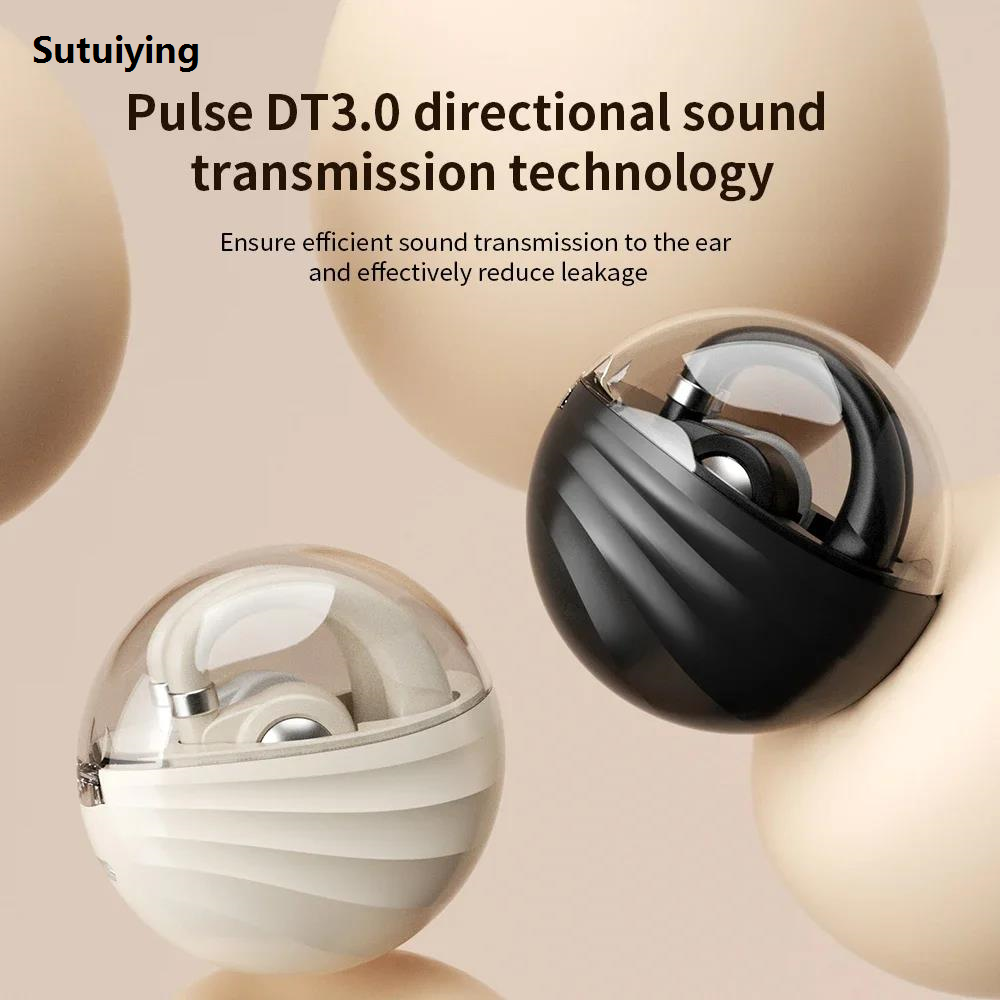 Sutuiying Niye New Air Conduction Earphones Wireless Bluetooth 5.3 Headset 2025 Open High-definition Calls Earbuds OWS Hearing Aids Earphones