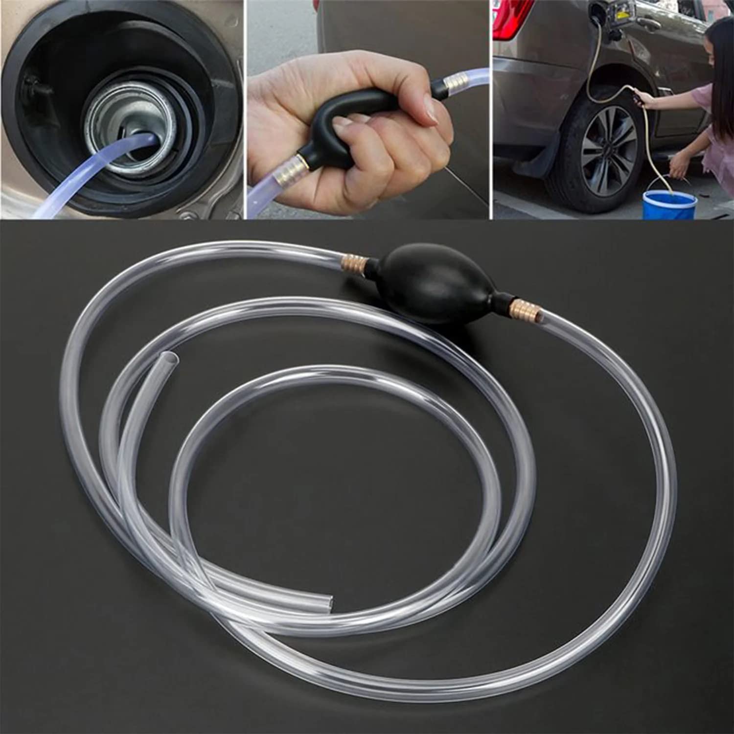Portable Car Fuel Pump for Petrol Diesel Oil Liquid Water Fish Tank