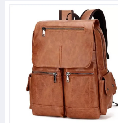 PU Leather Korean Fashion Backpack
