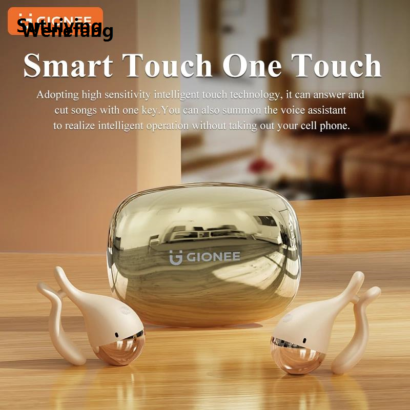 Wenefang Sutuiying Gionee JL007 Ear Clip Equalize Earphones Wireless Bluetooth Earbuds 2025 New ENC Noise Reduction Headphones with Mic Smart Equalizer App