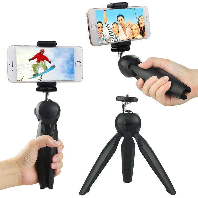 Portable Tripod Stand With Mobile Holder For Mobile And Camera