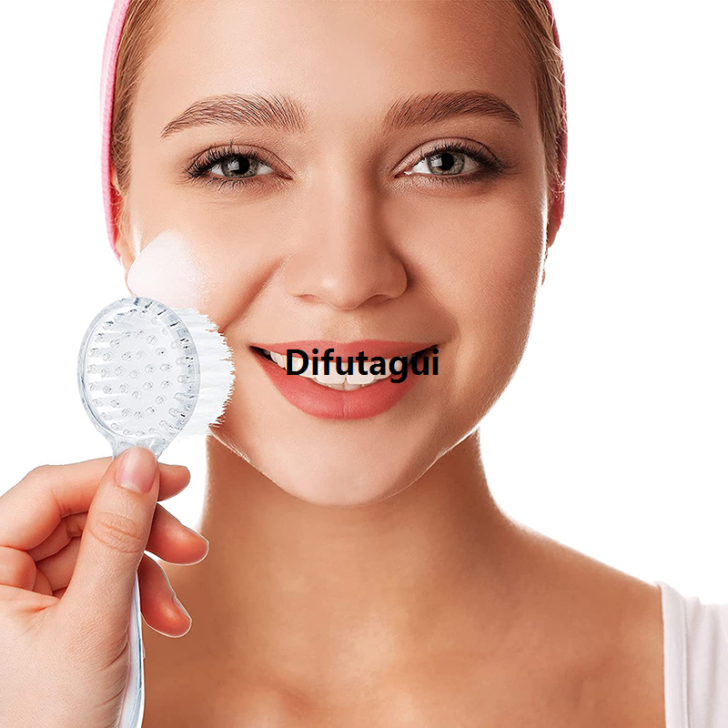 Difutagui 2025 New 1pc soft handmade cleansing brush face New style brush to clean pores and remove blackheads