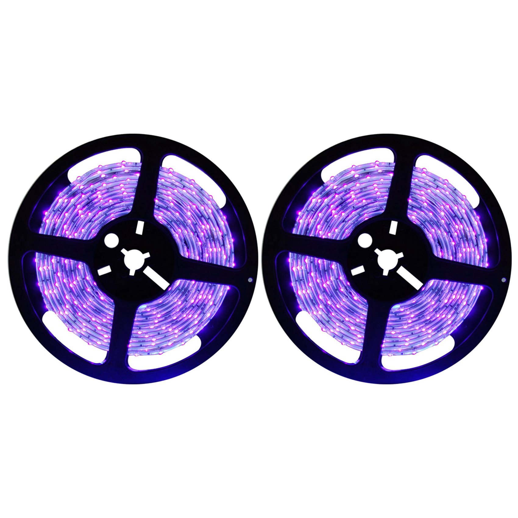 2X 20W LED UV Light Strip Ultraviolet Flexible Purple 16.5FT Blacklight 5M 300LEDs