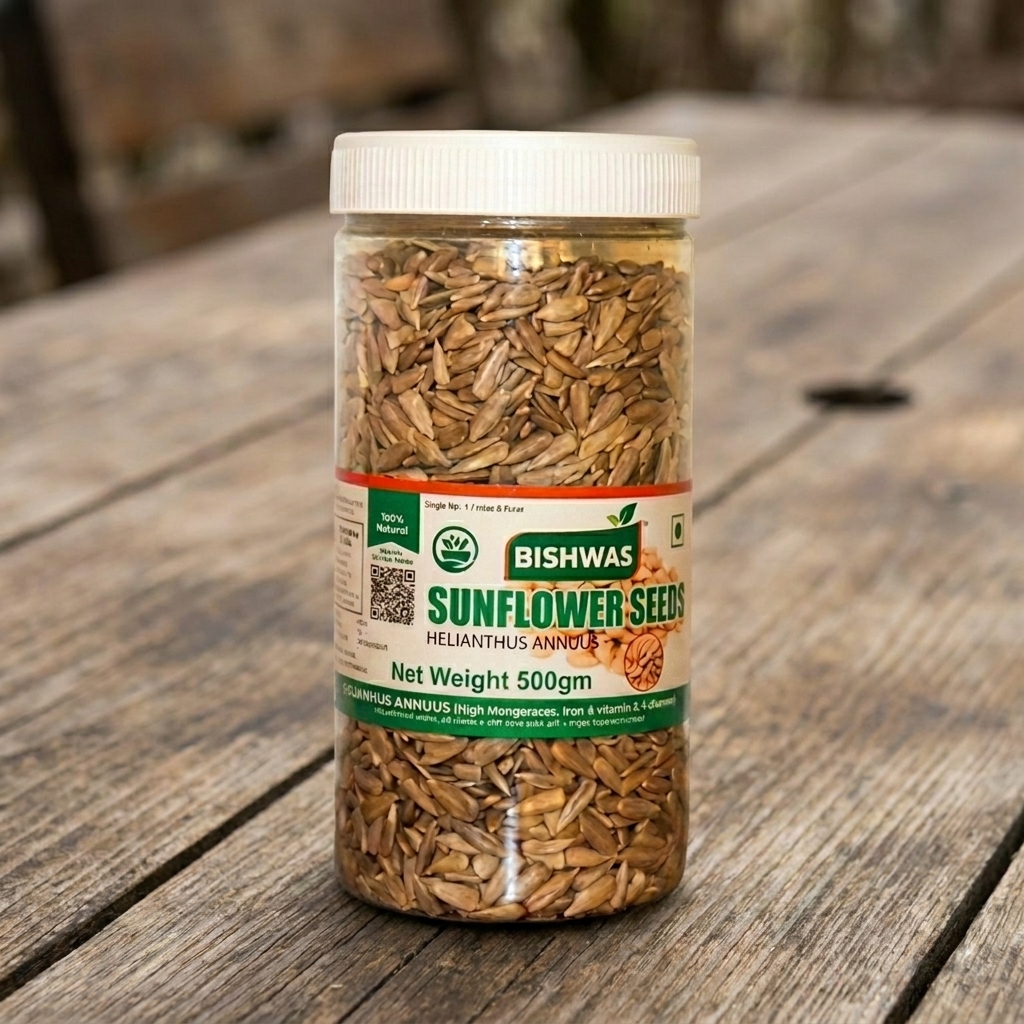 Sunflower Seeds 500g | Natural Healthy Snack | Rich in Protein, Fiber & Vitamin E