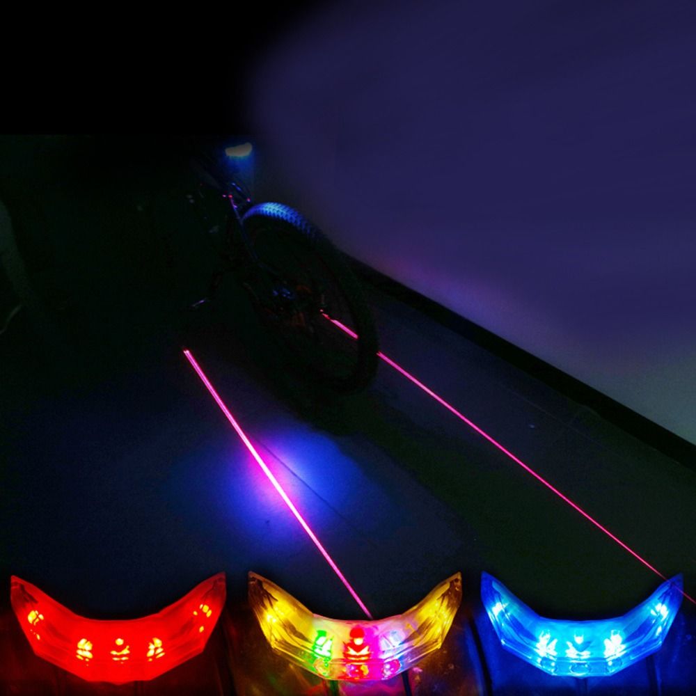 Bicycle Tail Lights Aluminum Alloy Helmet Lights Night Riding Warning Lights Mountain Bike Led Front Lights Tail Lights CF8