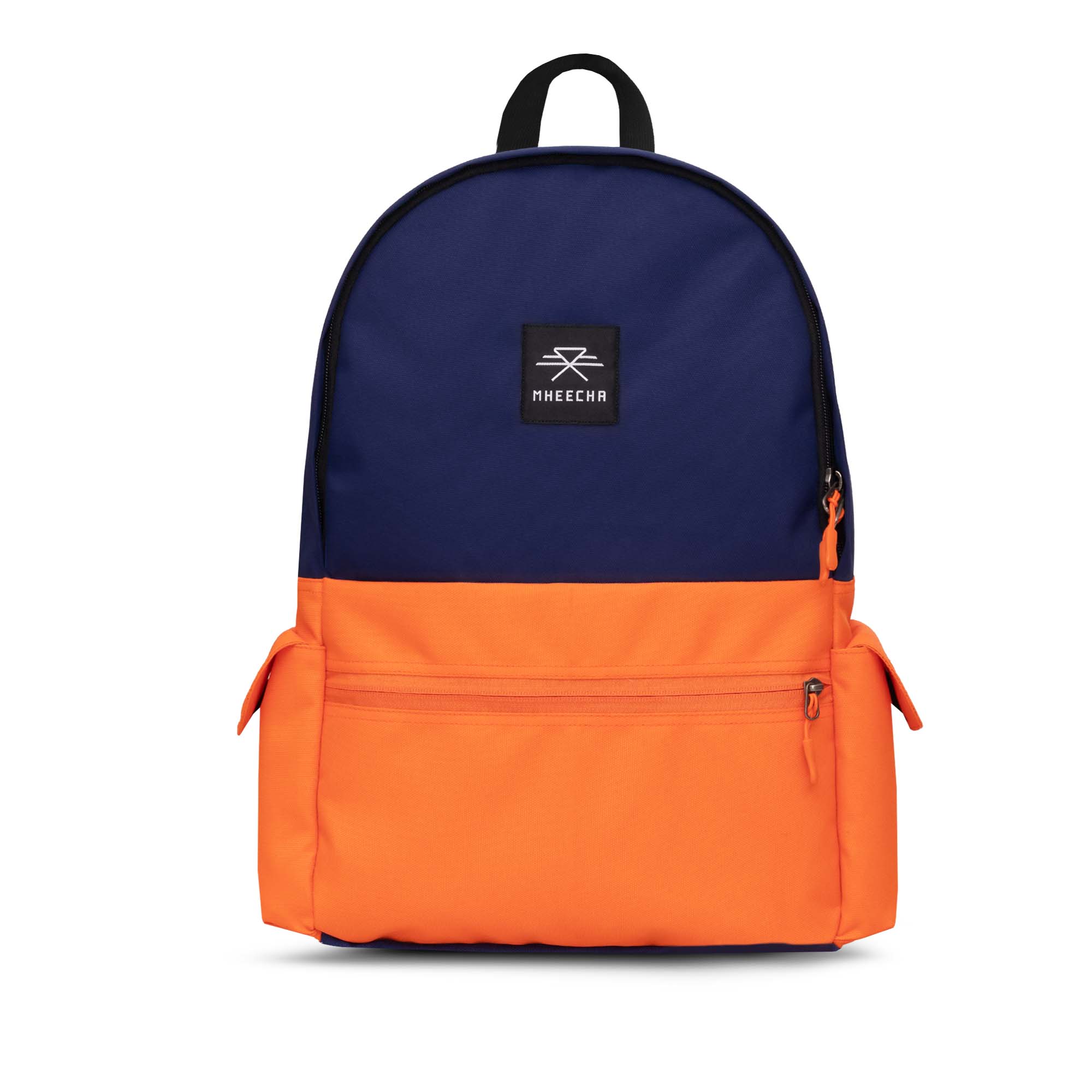 Mheecha Capsule Pack Navy Blue/Orange - Bags | Mheecha Bags | Bags For Men And Women | Laptop Bags |