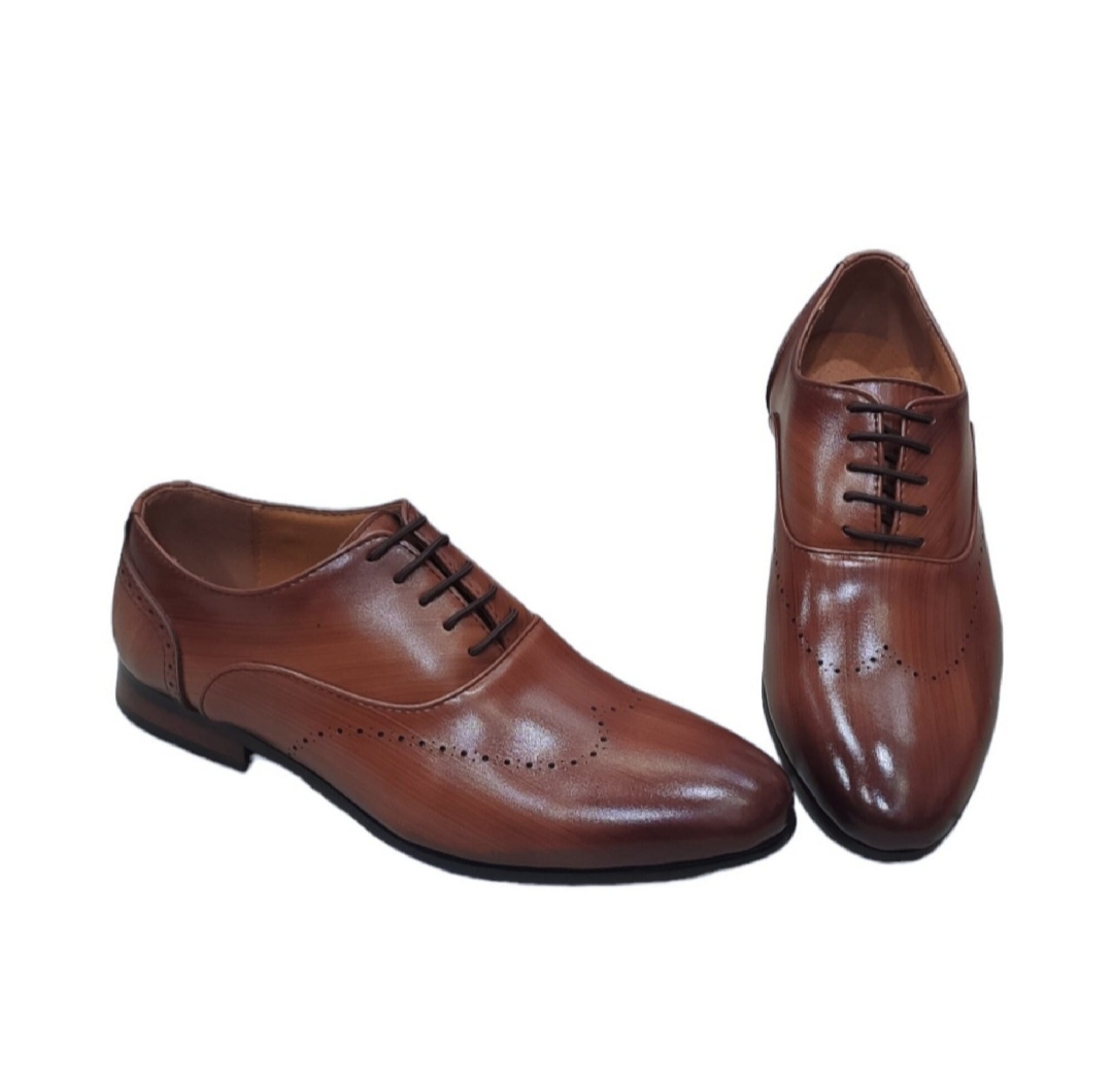 New Brown Leather Lace Up Casual Formal Shoe For Men (X1-76)