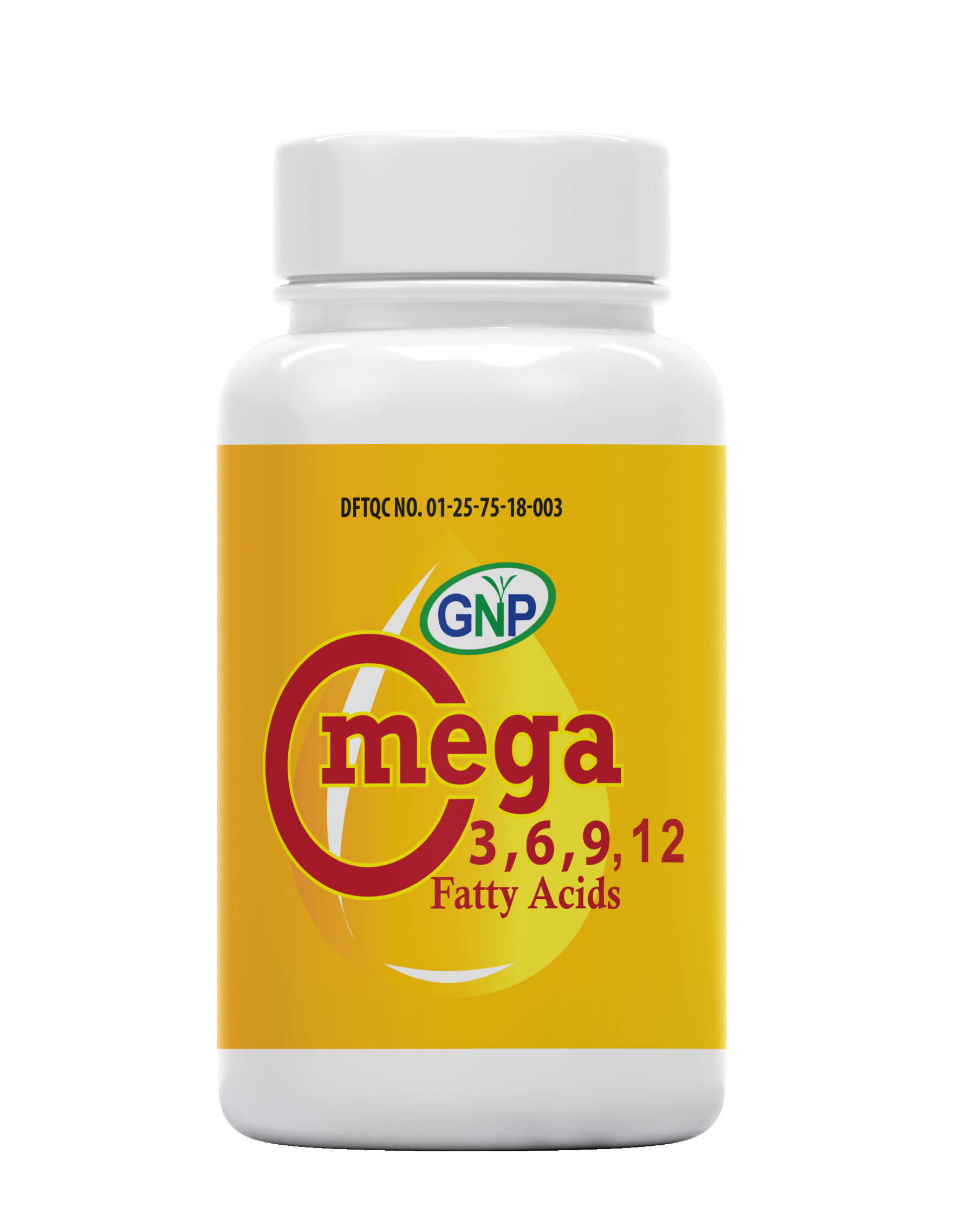GNP Omega-3,6,9 for Heart, Brain, and Metabolism (90 capsules)