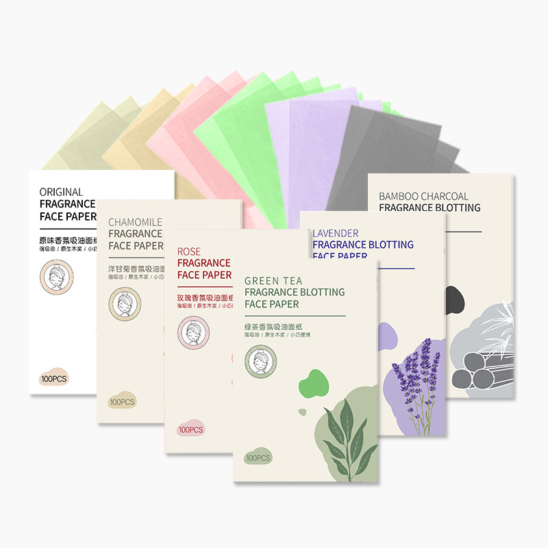 Boyuan Oil Control Facial Cleanser Glossy Oil Blotting Paper Face Box 100 Pieces/Portable Wet Wipes Oil Blotting Cleansing Tools
