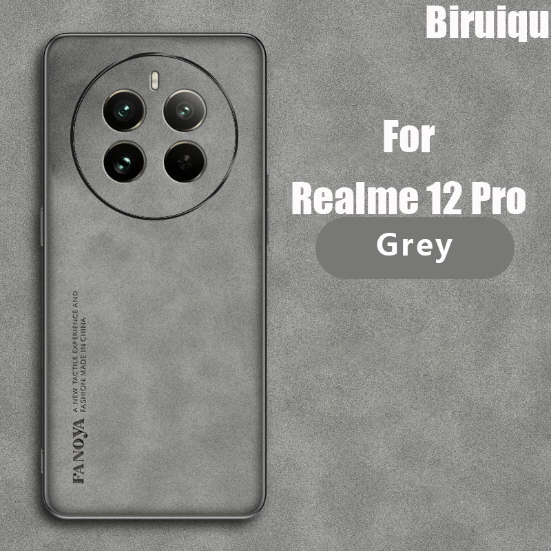 Biruiqu For Shockproof Soft Back Case Cover For Realme C85 C85 Pro