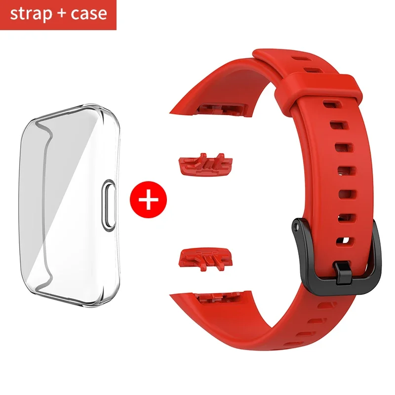 Silicone Strap For Huawei Band 6 /6 Pro Strap Smart Watch Adjustable Wristband Replacement Correa Bracelet Honor Band 6 Strap Bles Online DZ-27A-16
