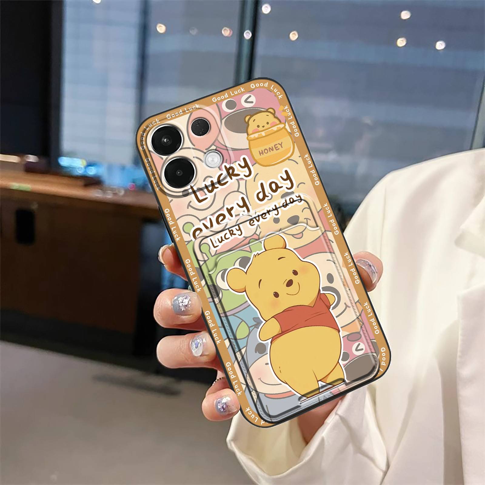 Back Cover Full wrap Phone Case For MOTO G56 5G Dirt-resistant Cute Cartoon Graffiti Anti-dust Anti-knock Phone Pouch