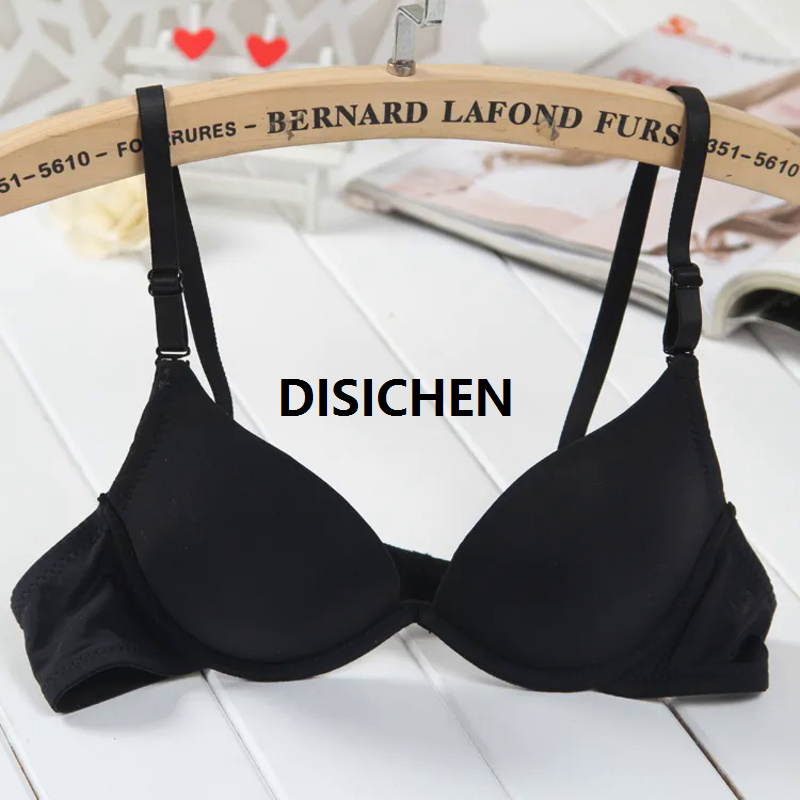 DISICHEN Womens Small Deep V Push Up Bras Plunge Bra Underwire Bralette Padded Support Brassiere Bh Top AA A B Cup Luxury