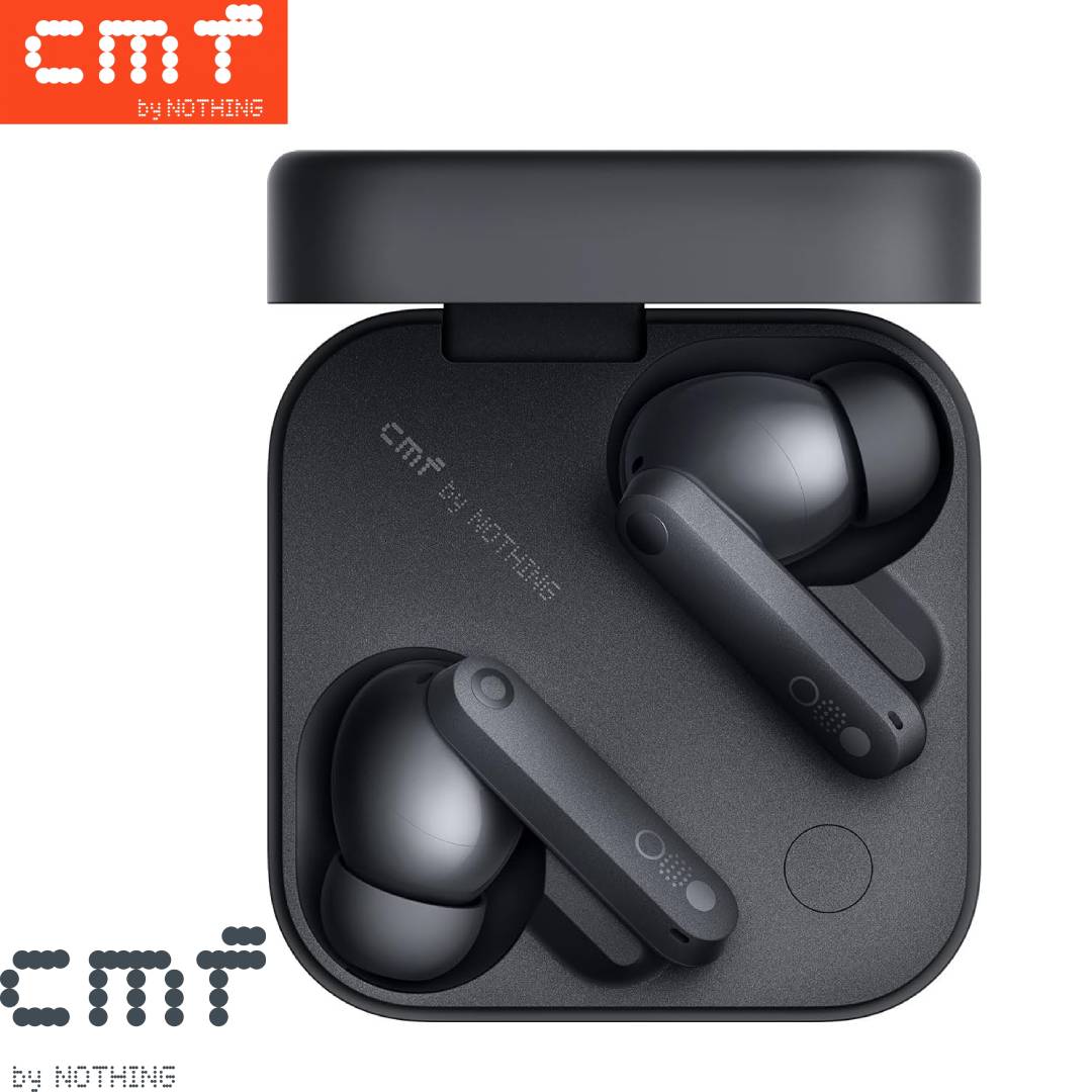 Nothing Buds Pro 2 by CMF with 50 dB ANC| Hi-Res + LDAC| Smart Dial| Spatial Audio|Dual Drivers Bluetooth (Dark Grey, In the Ear)
