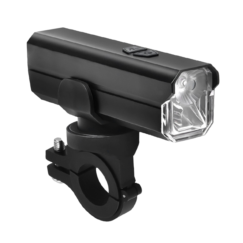 Bicycle Light Bike Headlight Bicycle Rechargeable Flashlight Handlebar USB Charging Mountain Road Highlight