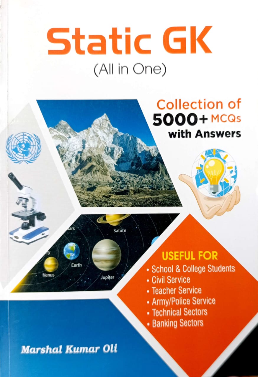 Statik Gk All in one 5000+ MCQS with answer Book 2081/82
