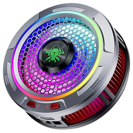 EX3 Pro Magnetic Phone Cooling Fan 36W | High-Power Semiconductor Radiator Cooler with RGB Light for Gaming - Electro Hub Nepal