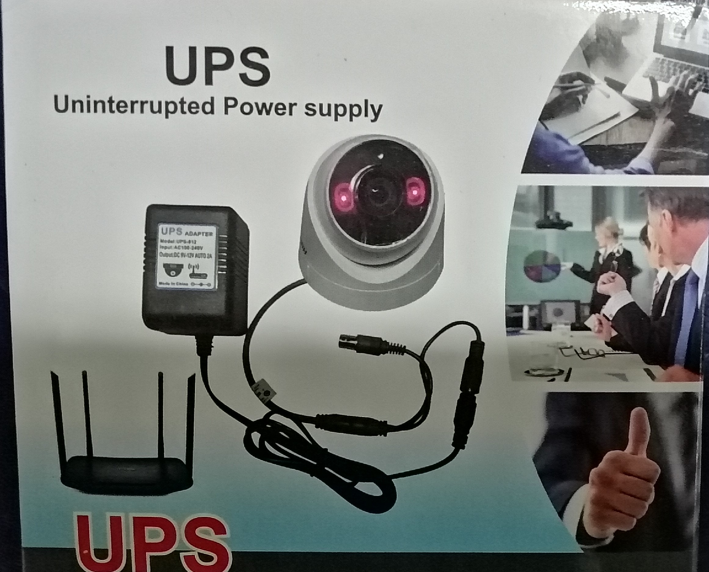UPS for Router (9V-<3 Hour)