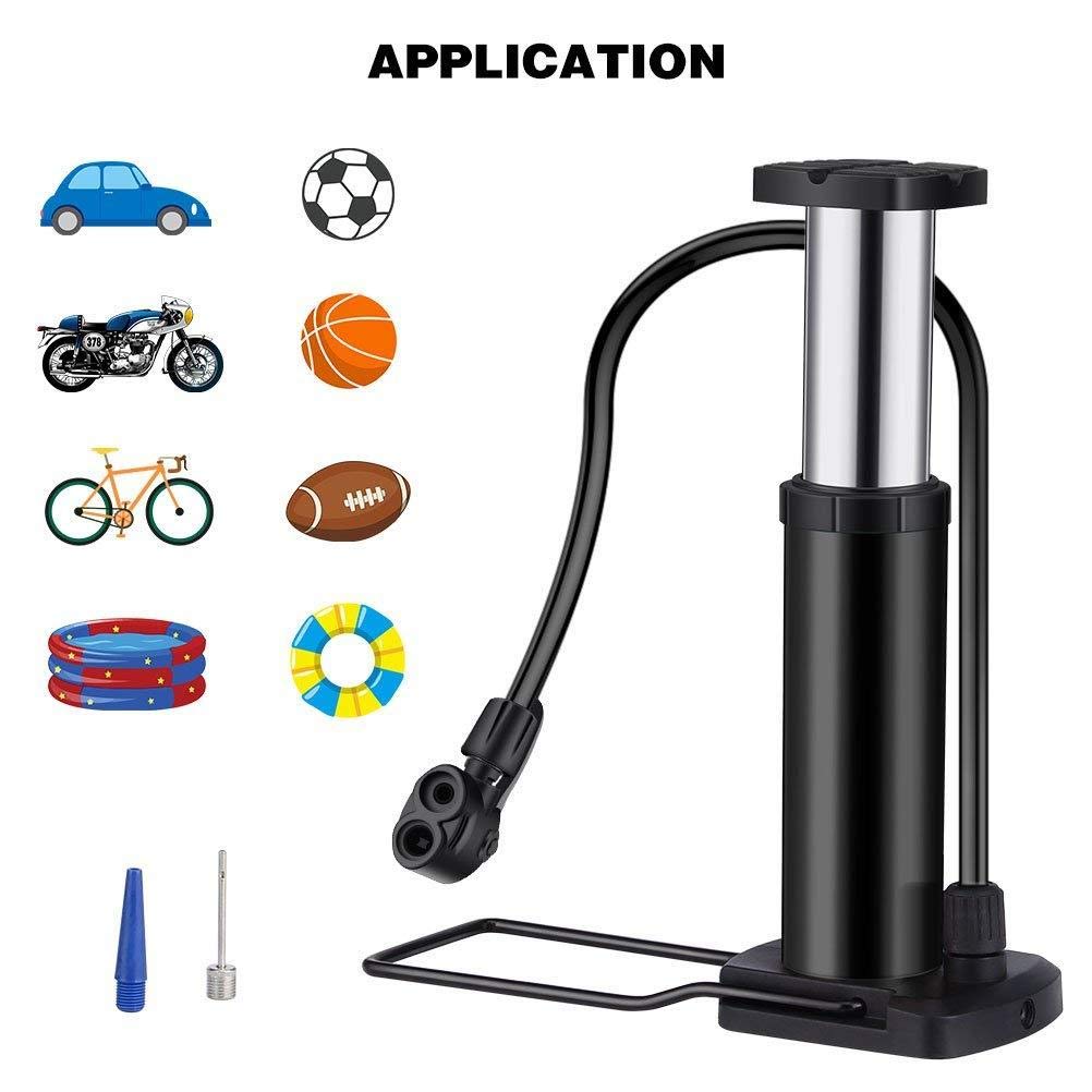 Bicycle Foot High Pressure Pump Portable Mini Bike Pump