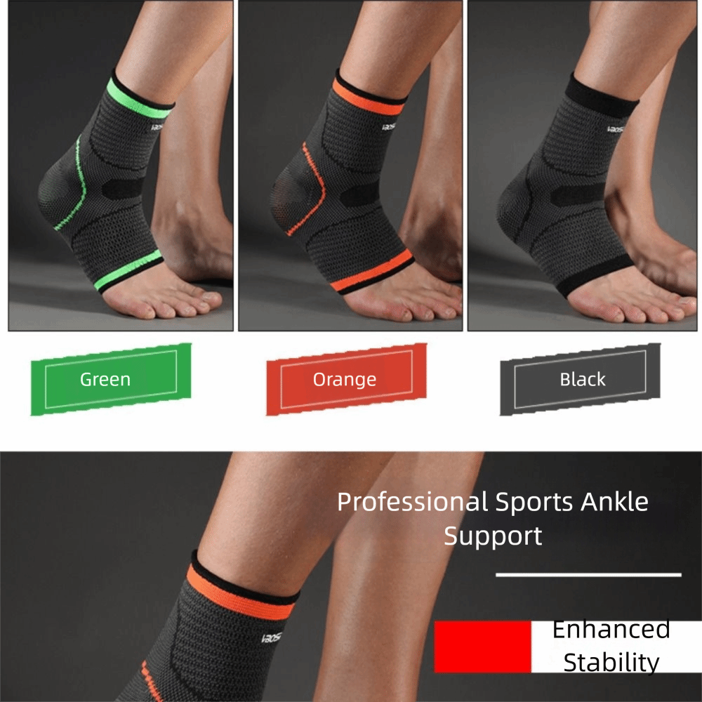 Durable Nylon Ankle Brace 3D Compression Elastic Ankle Protector Breathable Ankle Support Men Women