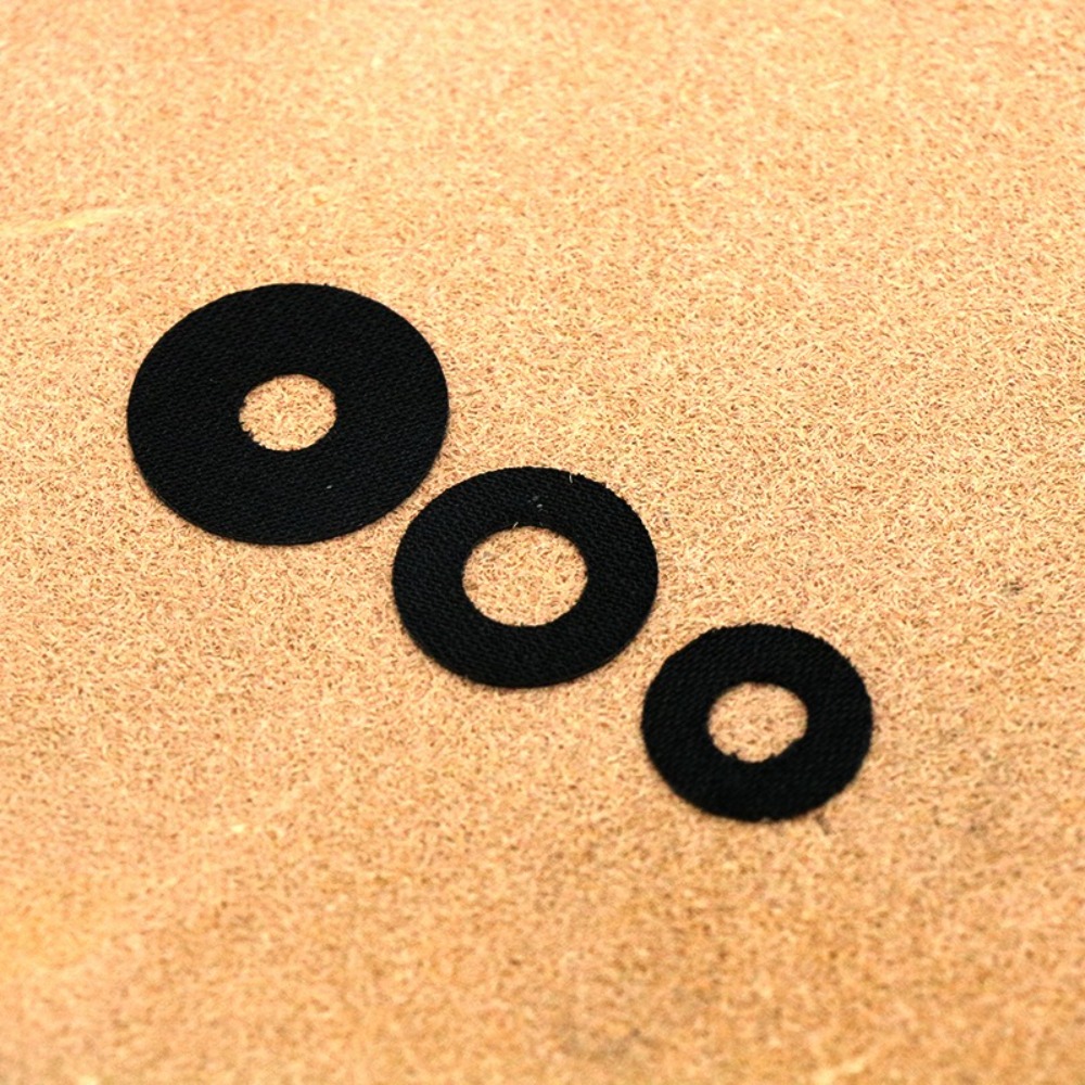 1Pcs New Carbon Fiber Fishing Reel Brake Washers 0.5mm Black Drag Washers Fishings Tools Accessories Outdoor
