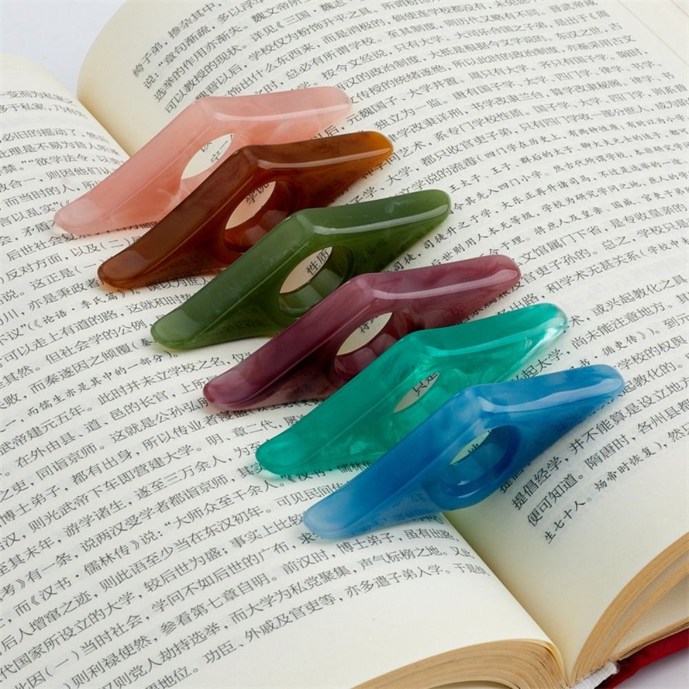 Creative Resin Thumb Book Stand Durable Reading Expander Bookmark Thumb Book Support Office Use