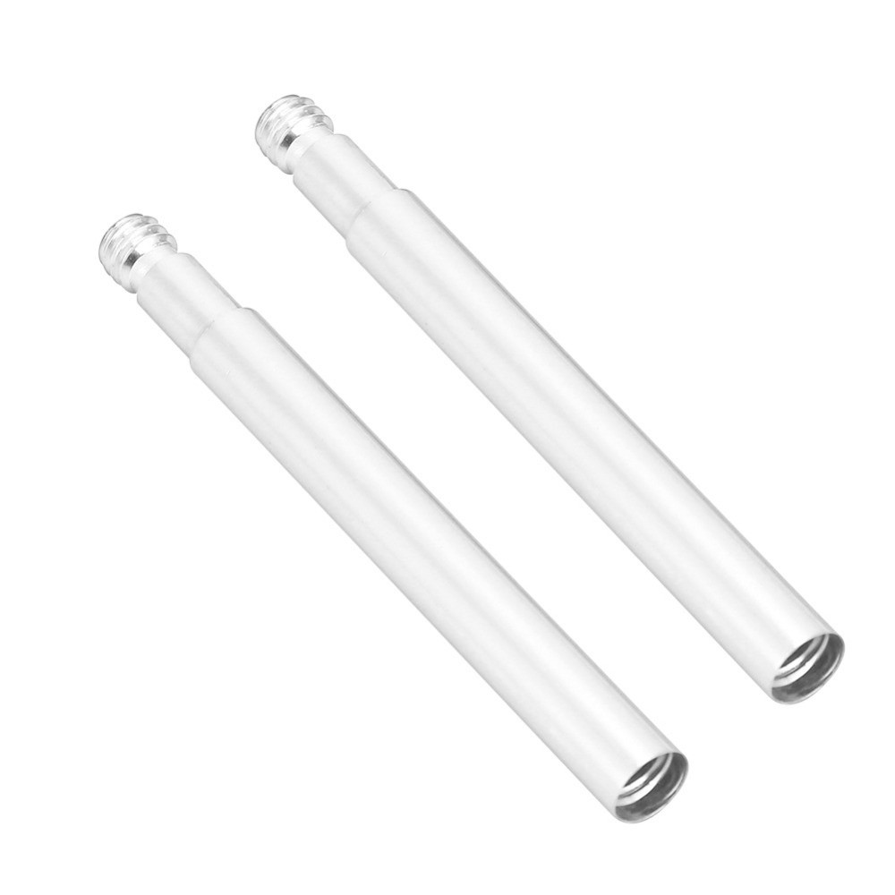 2Pcs Durable 60mm Presta Valve Extender Aluminum Alloy 4 Colors Optional Bike Valve Extender Bike Tire Accessories for Bike Maintenance