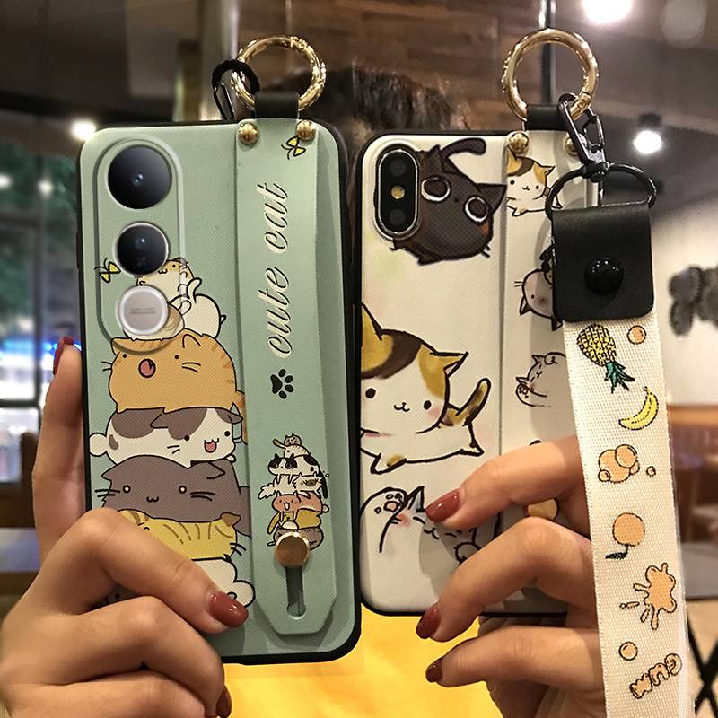 Waterproof Fashion Design Phone Case For VIVO V50 Lite 5G Global TPU Back Cover Anti-knock Cartoon Cute Phone Pouch