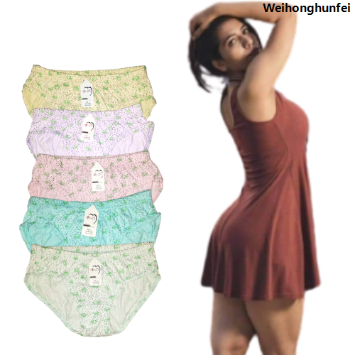 WeihonghunfeiSpecial 6/3/1 in 1 Pack Imported Dotted Panty Ladies Women Comfortable Underwear Female Panties Lingerie