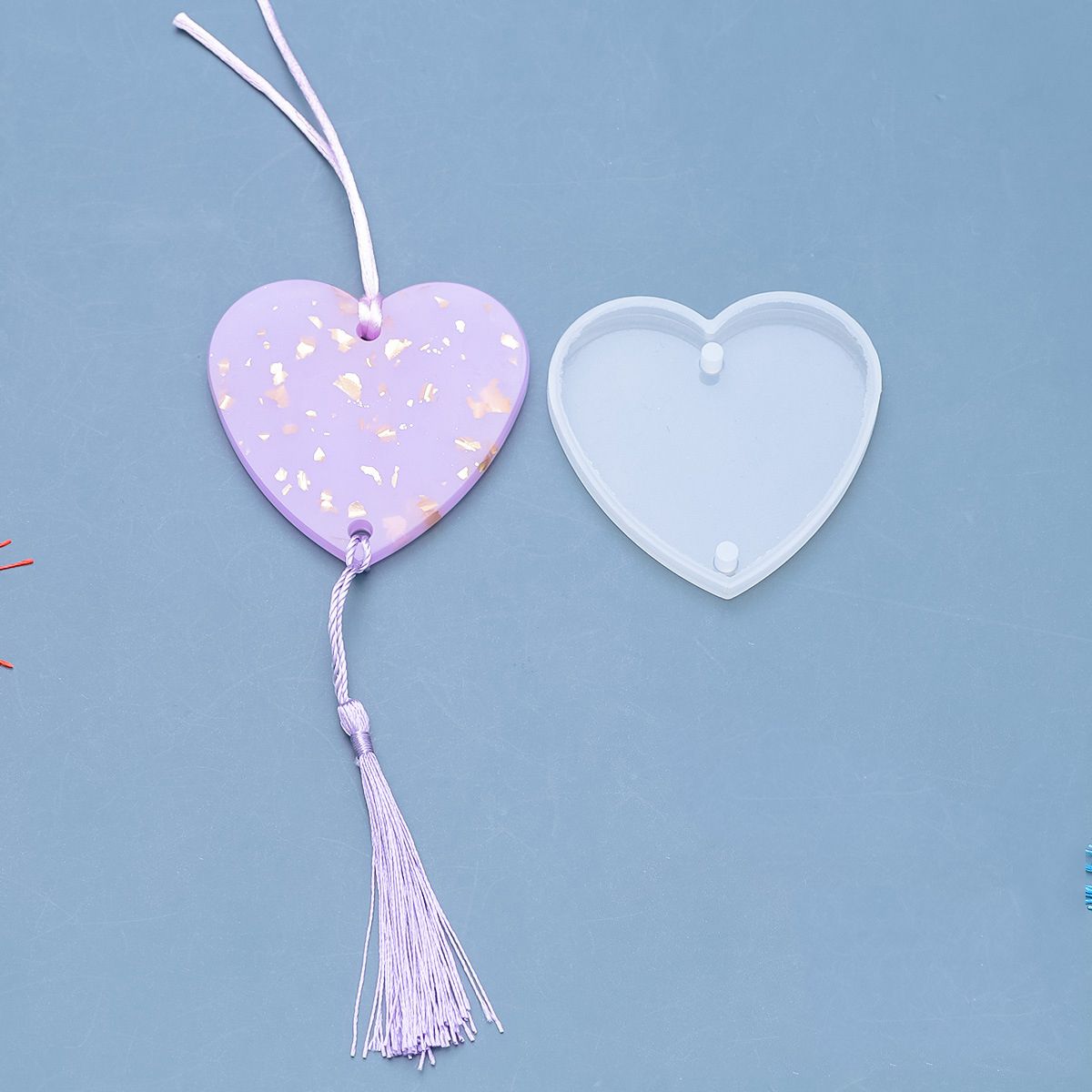 Holiday decoration Jewelry Tools DIY Craft Cake Mold Resion Silicone Mold Epoxy Resin Tassel tag Mold