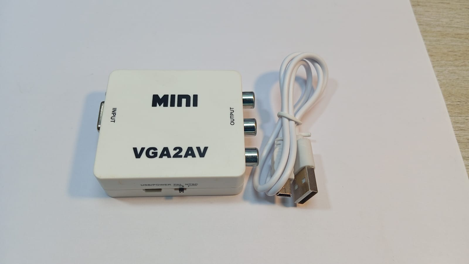VGA TO AV COVERTOR HD video converter up scalar 1080p VGA2AV