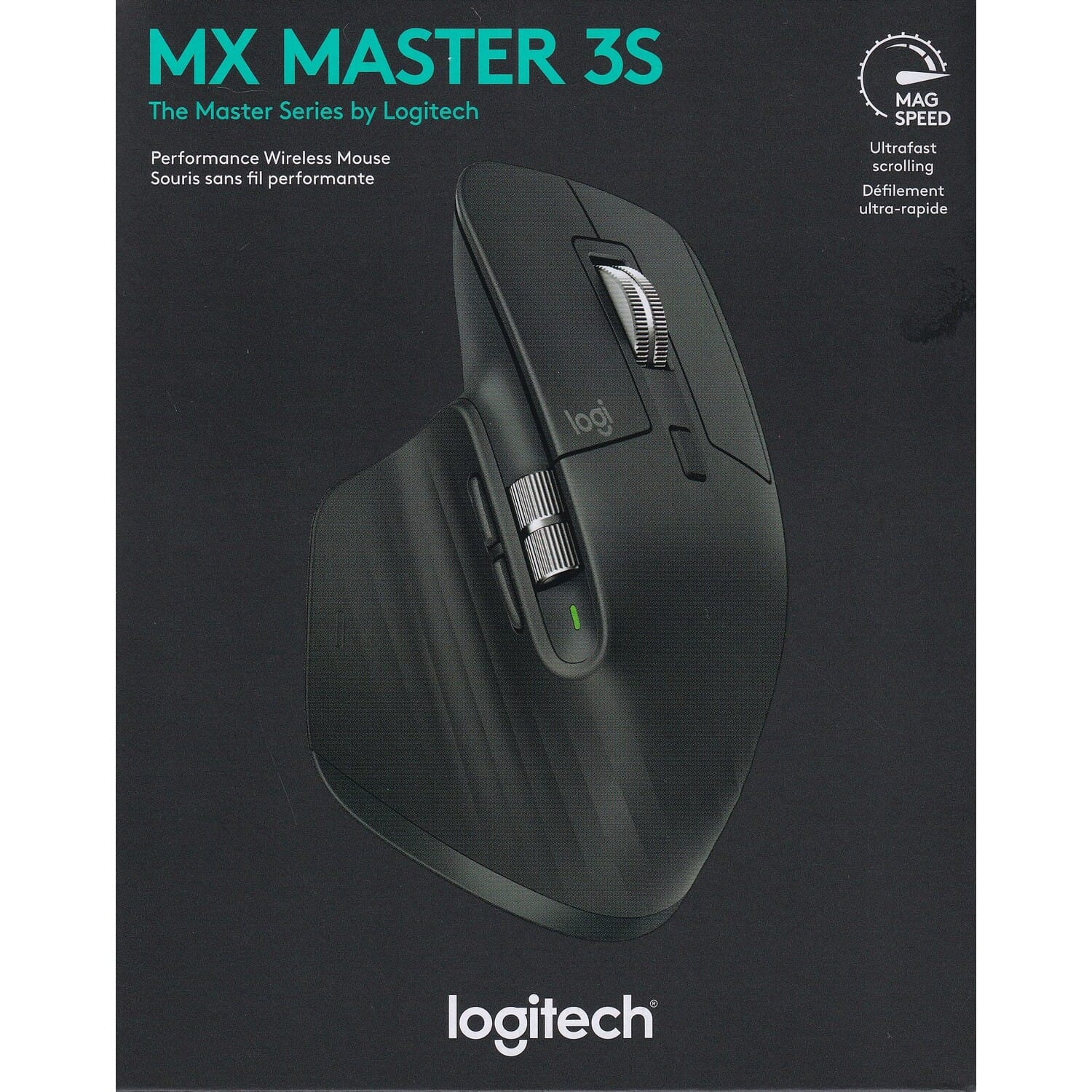 Logitech MX Master 3S Wireless Mouse (Graphite)