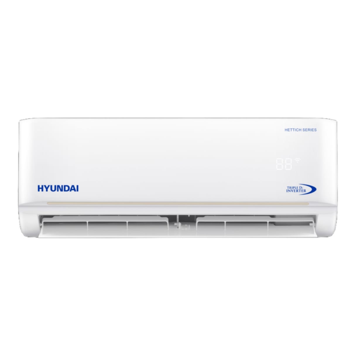 Hyundai Inverter Air Conditioner 1.0 Ton, Triple DC Inverter , No Stablizer Requied , Electricity Cost Just Rs 1000 In a Month , 12000 Full BTU With Golden Fin Condenser , Smart WIFI Features