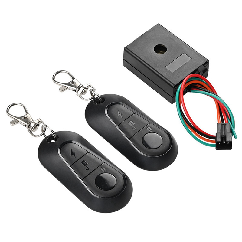 ARELENE 2X E-Bike Alarm System 36V 48V 60V 72V with Dual Switch for Electric Bicycle Motorcycle Scooter Brushless Controller