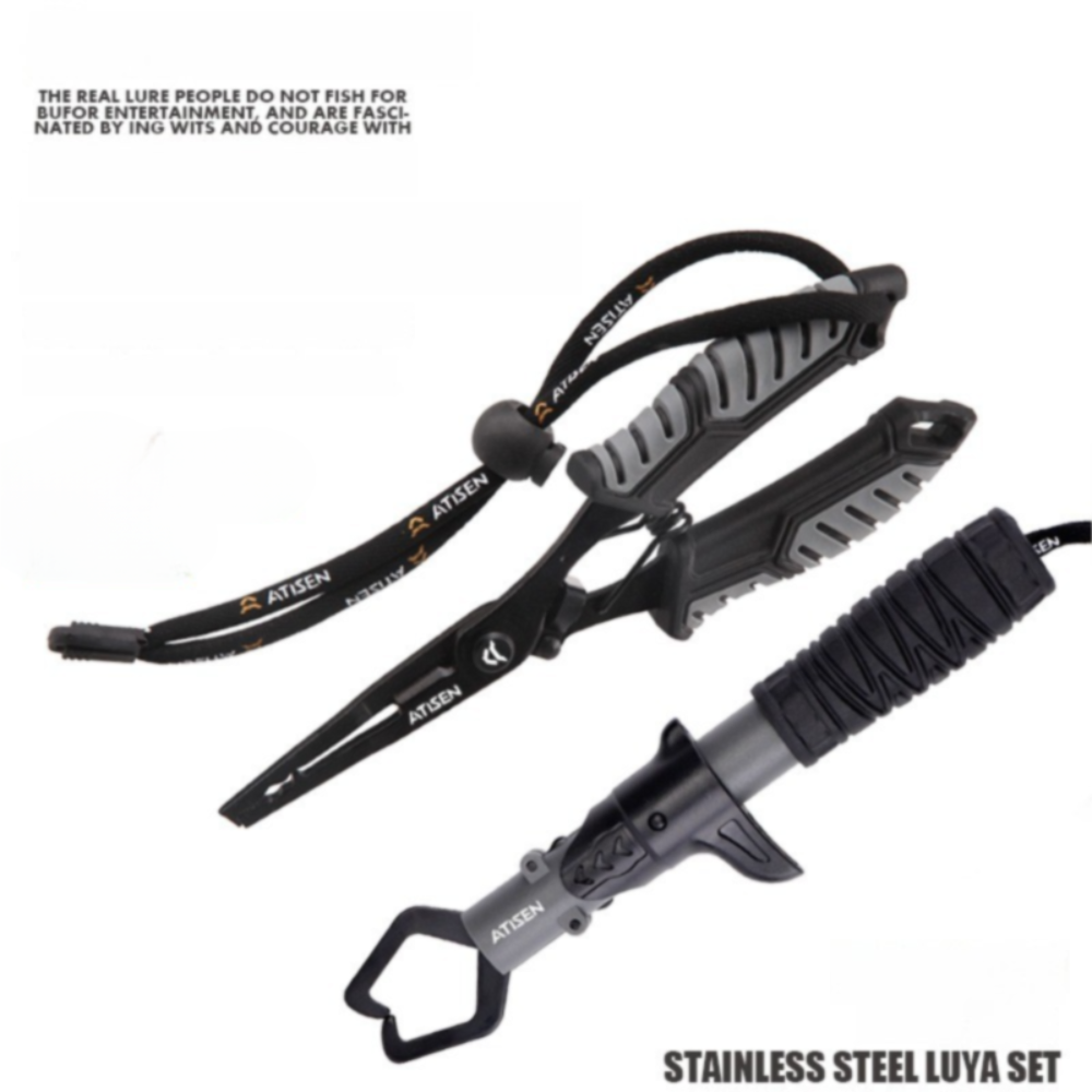 New Stainless Steel Multifunction Fishing Pliers Multifunctional Corrosion Preventive Fishing Split Ring Pliers Anti Seawater Cutthroat Fishing Pliers Fishing