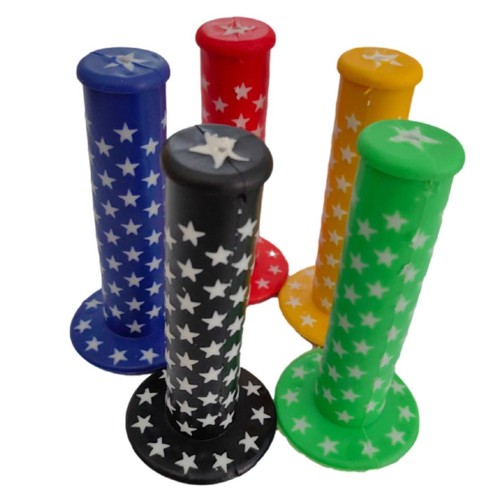 1Pair Bike Accessories Rubber Bicycle Handlebar Grips 5 Colors Anti-slip Handle Grip MTB