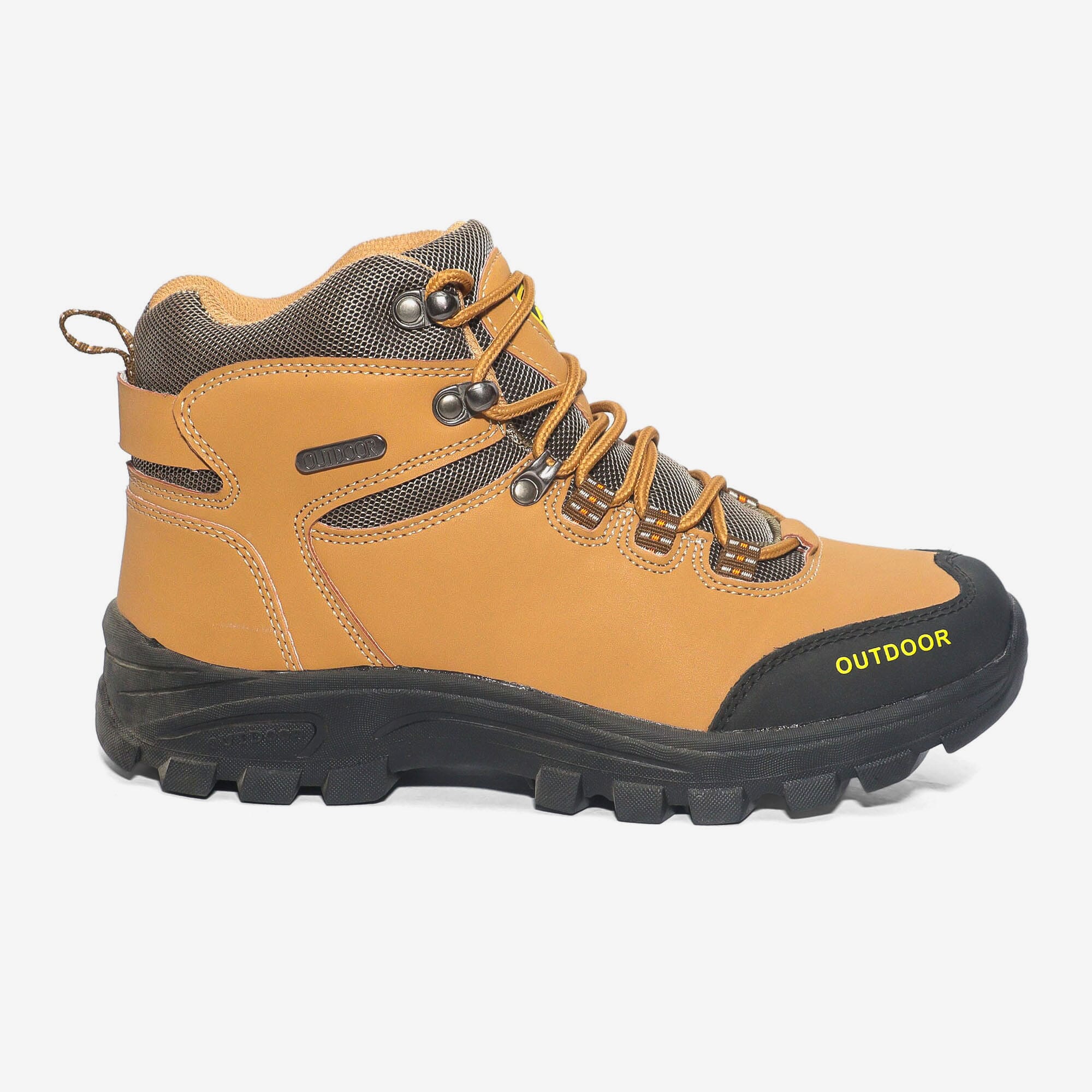 Light Tan Color Trekking Shoes For Men