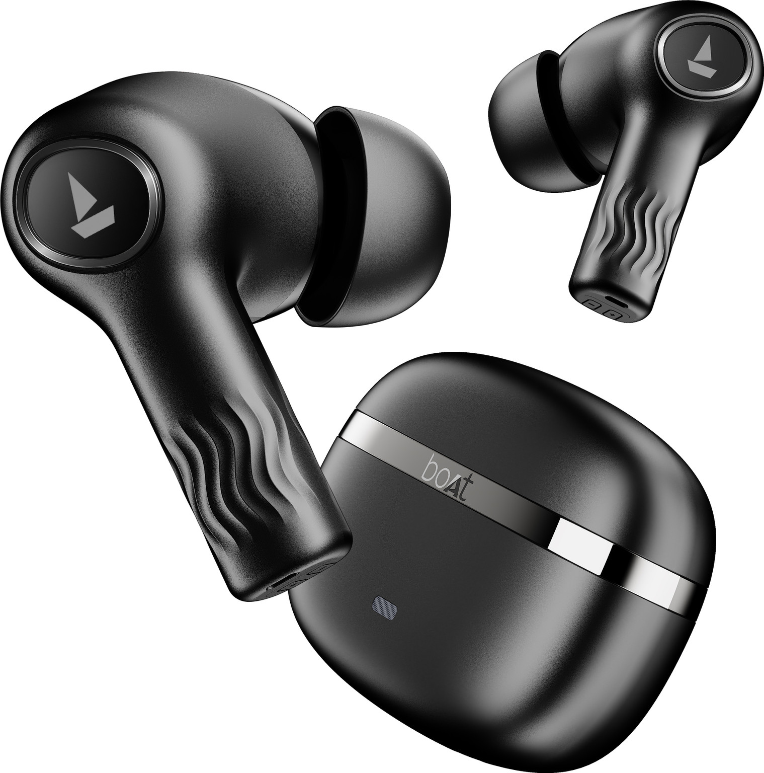 Nirvana Ion with 120 Hours Playback & Crystal Bionic Sound by Hifi DSP 5 Bluetooth Wireless Earbud