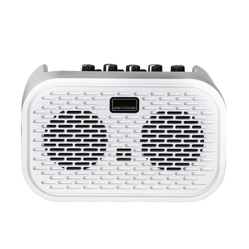Mini Electric Acoustic Guitar Amplifier Powered Bluetooth Speaker