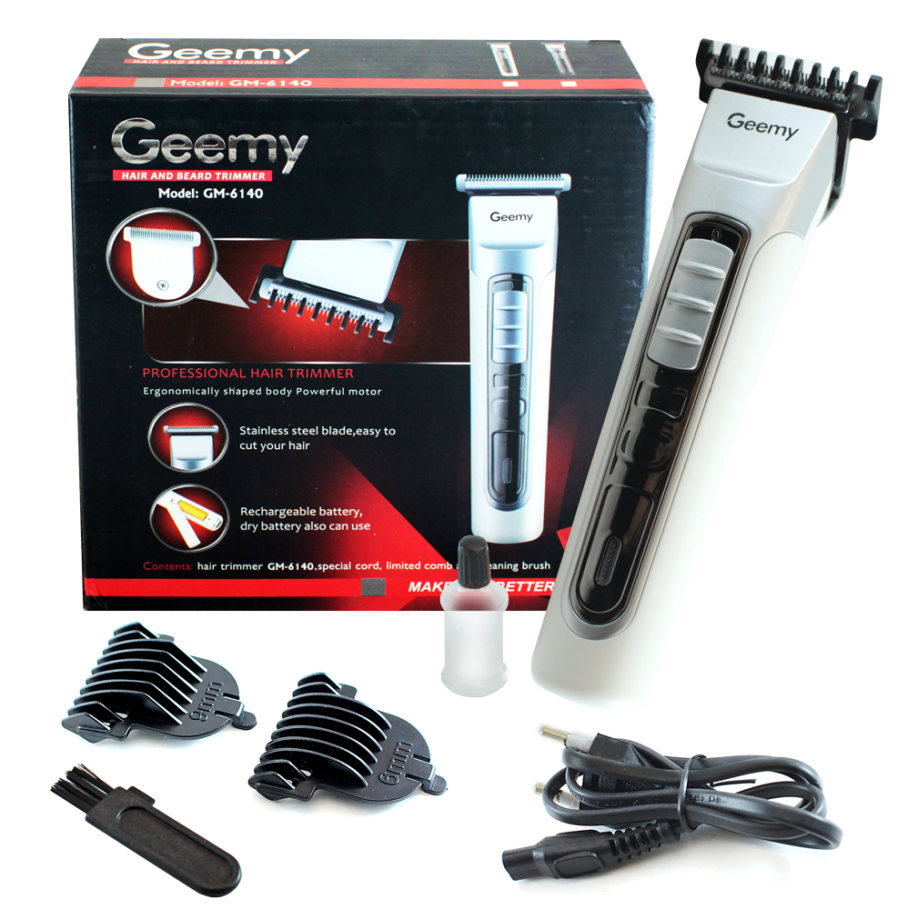 Gemei Geemy Mini Portable Rechargeable Hair Clipper And Beard Trimmer Gm-6140