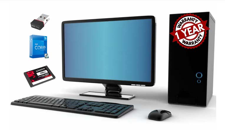 Best Desktop PC i3/3rd Generation /256 SSD/8 GB Ram/18.5 Monitor~ Full Set up