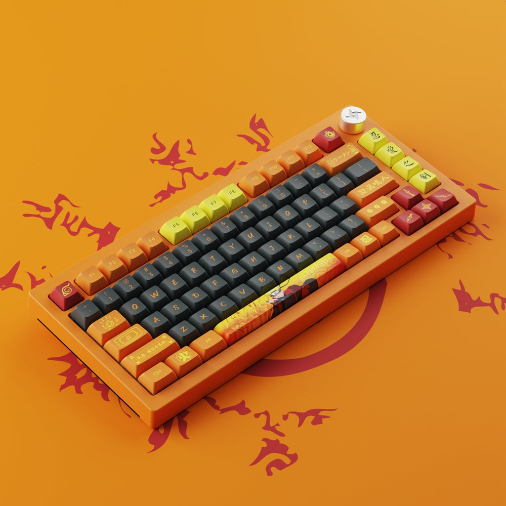 Akko 5075b Naruto Uzumaki Limited Edition Mechanical Keyboard