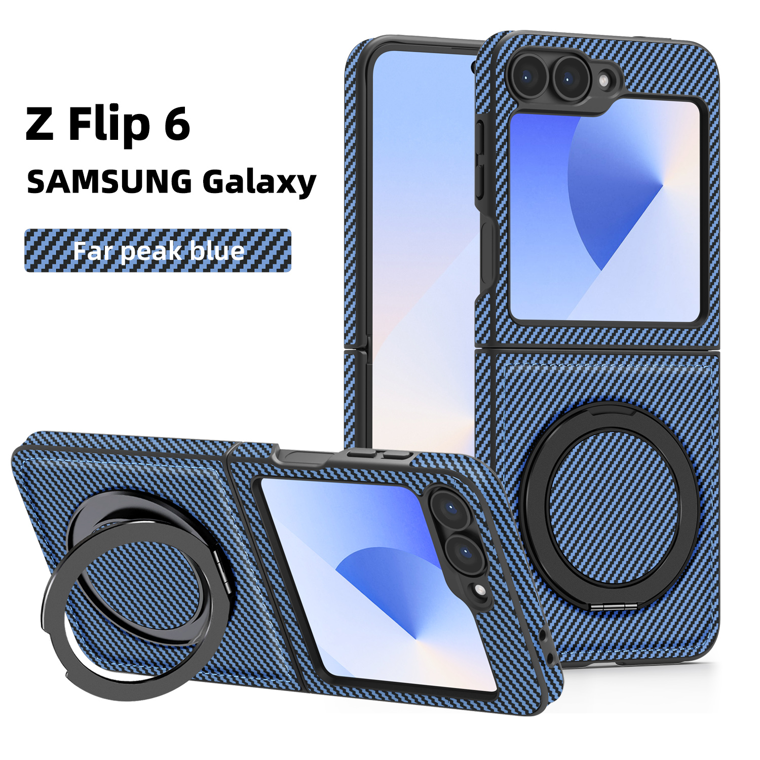 HODON Luxury Leather Pattern Magnetic Stand Case For Samsung Galaxy Z Fold 7 6 5 4 3 Solid Color Business Protection Cover